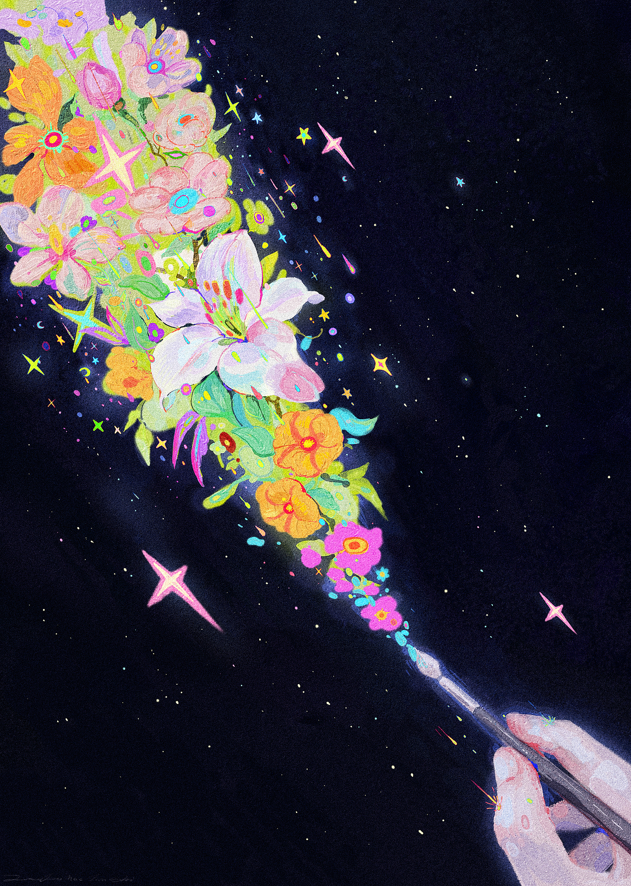 作品合集|《与光共鸣》（图ZMzc3NDkxMjgw） - 艺术插画 - 站酷设计师肥猫加天使原创素材 - 站酷ZCOOL