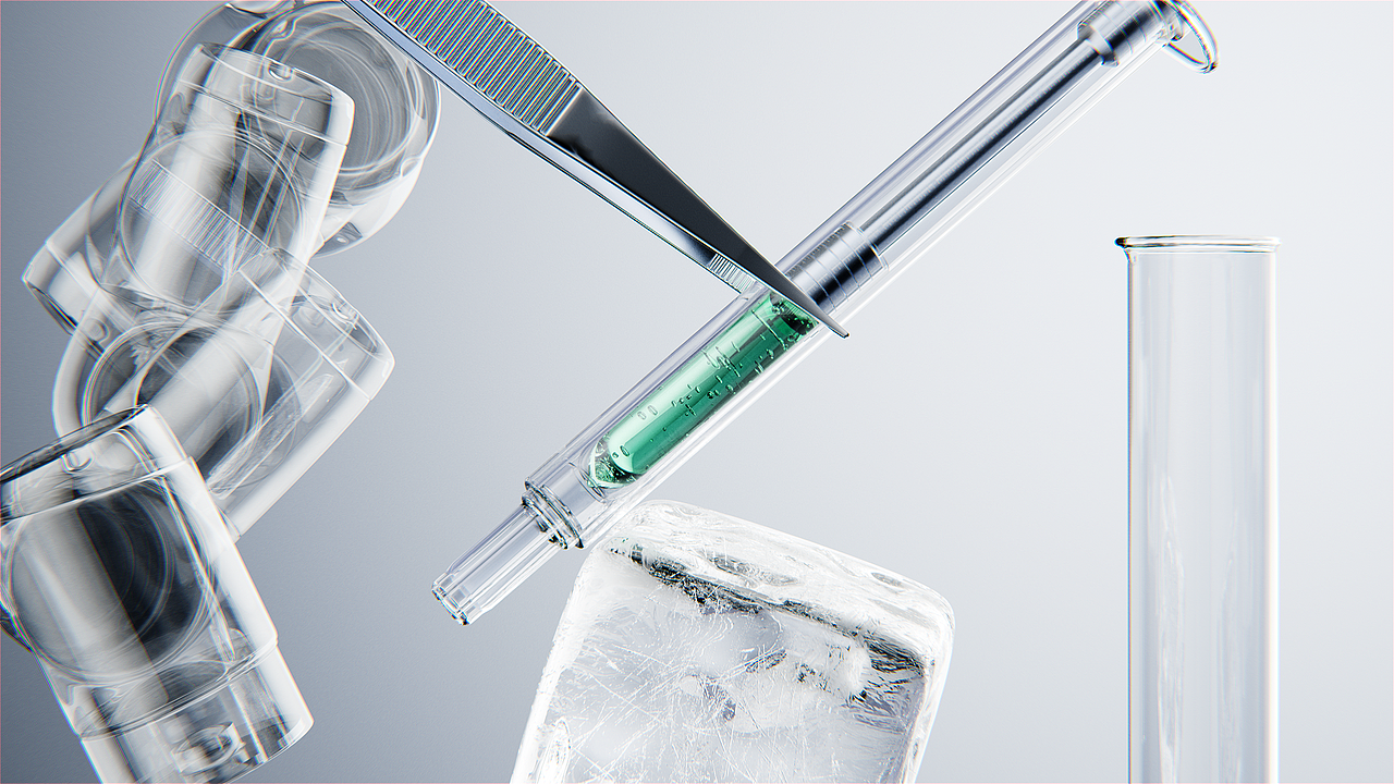 修可丽精华液三维动画渲染练习