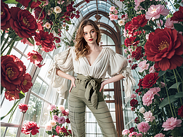 繁花橱窗时装週 | Floral Fashion Week