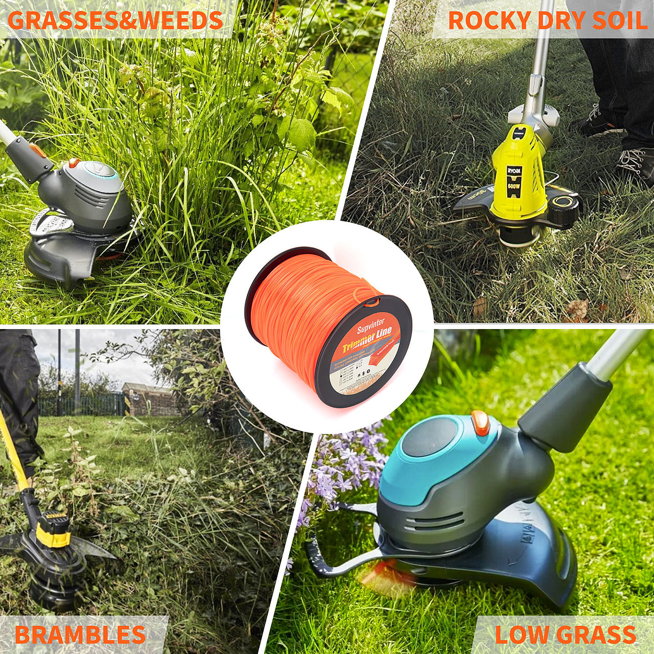 方形线轴-除草机配件-亚马逊主副图设计/A+（图ZMzc3NTA2MDc2） - 生活用品 - 站酷设计师汤圆与肥包原创素材 - 站酷ZCOOL