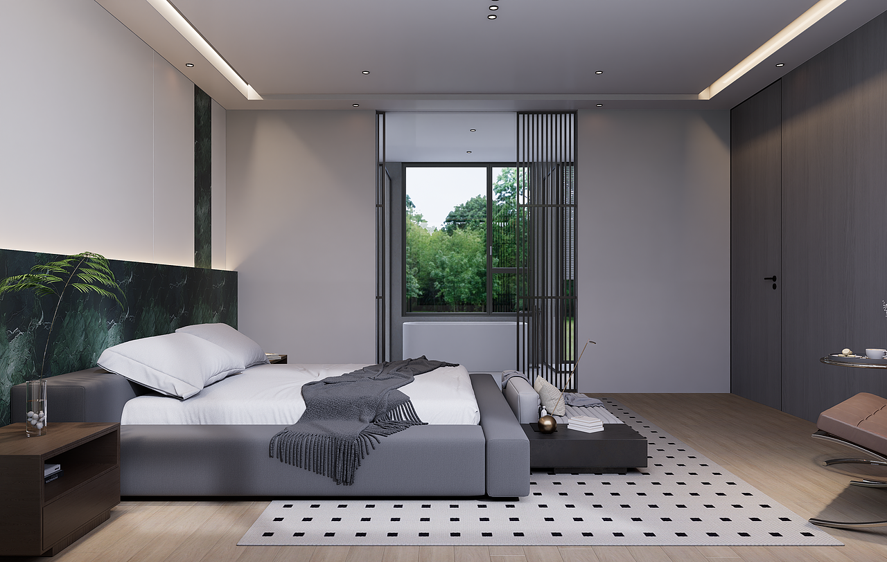现代卧室空间设计