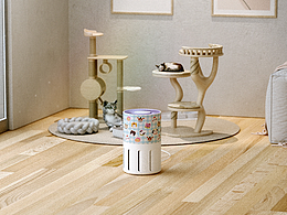 空气净化器三维动画