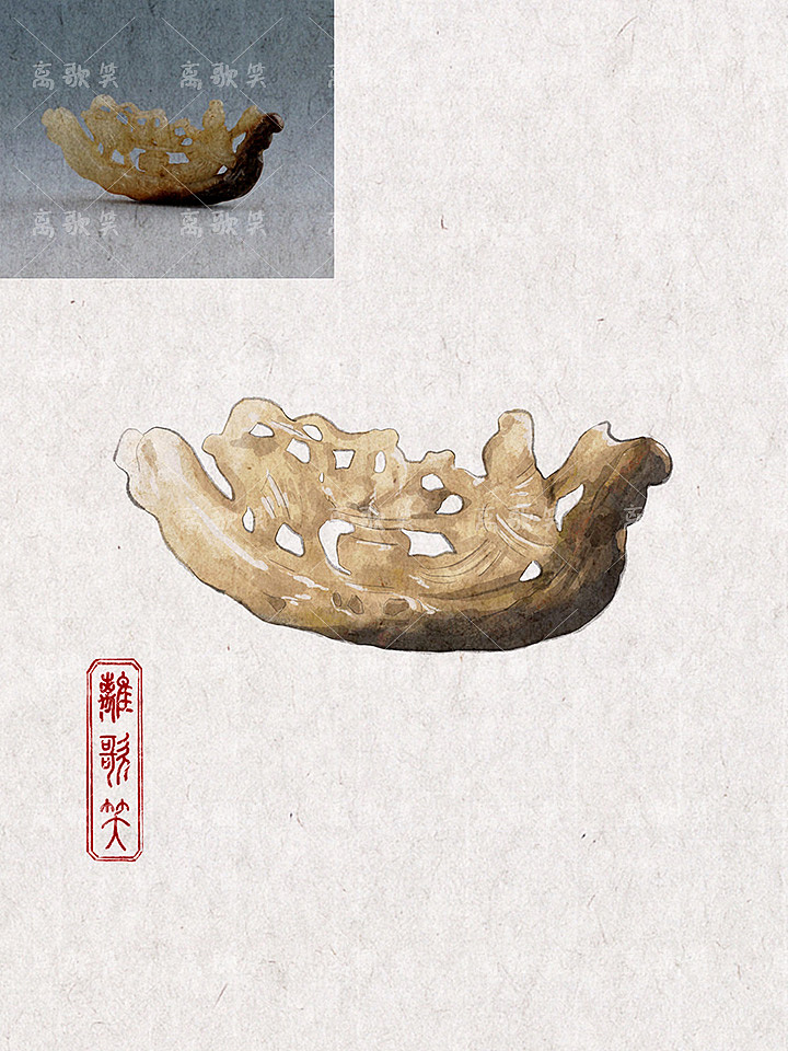 重庆博物馆｜文物插画（图ZMzc3NTE0NjY0） - 商业插画 - 站酷设计师离歌笑z原创素材 - 站酷ZCOOL