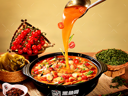 贵州红酸汤老坛酸菜火锅拍摄|餐饮摄影|×郑州密斯杨