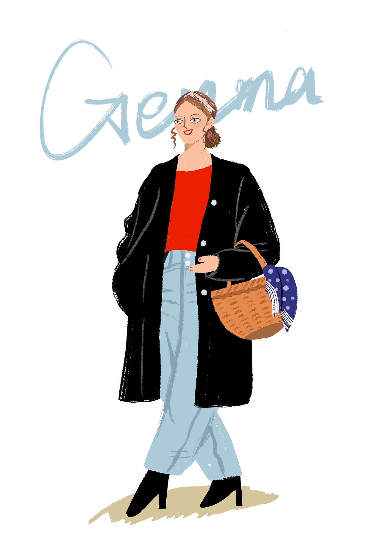 法式随性小姐姐