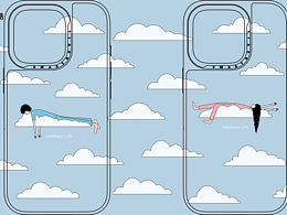 自由自在-闪魔手机壳