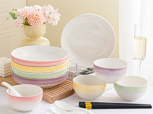 渐变摩卡餐具详情页