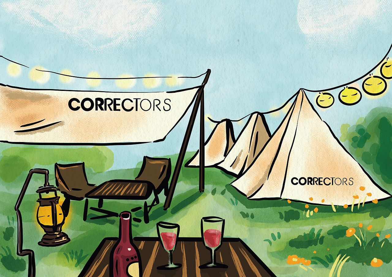 合作的珀莱雅20周年速写特展