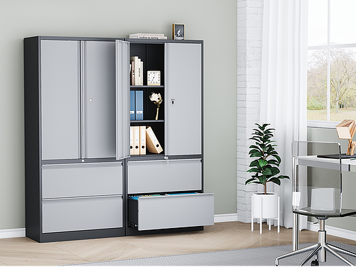 钢制可锁文件柜listing