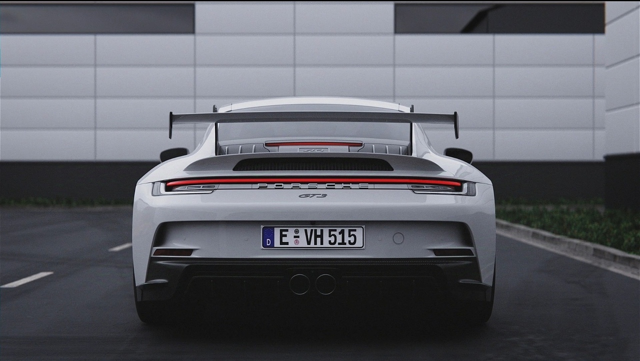 UE5 虚幻引擎 保时捷汽车动画渲染