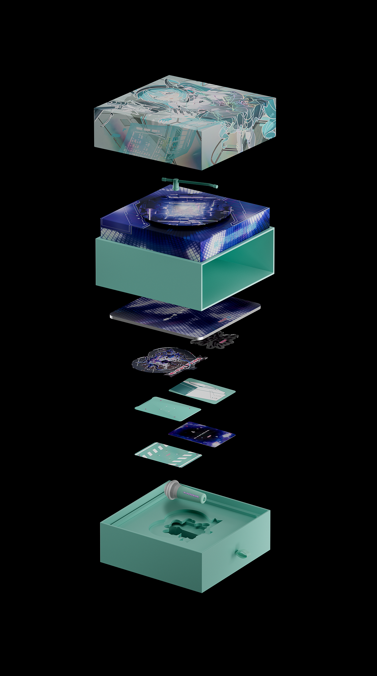 初音未来《M-FUTURING》| 专辑设计