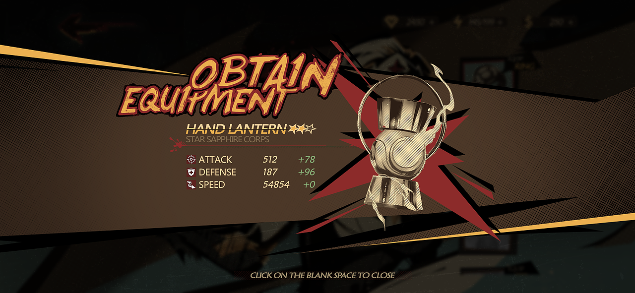 《展示橱》·DC漫画风界面设计（图ZMzc3NTQ1MzQ4） - 游戏UI - 站酷设计师软妹王建国原创素材 - 站酷ZCOOL