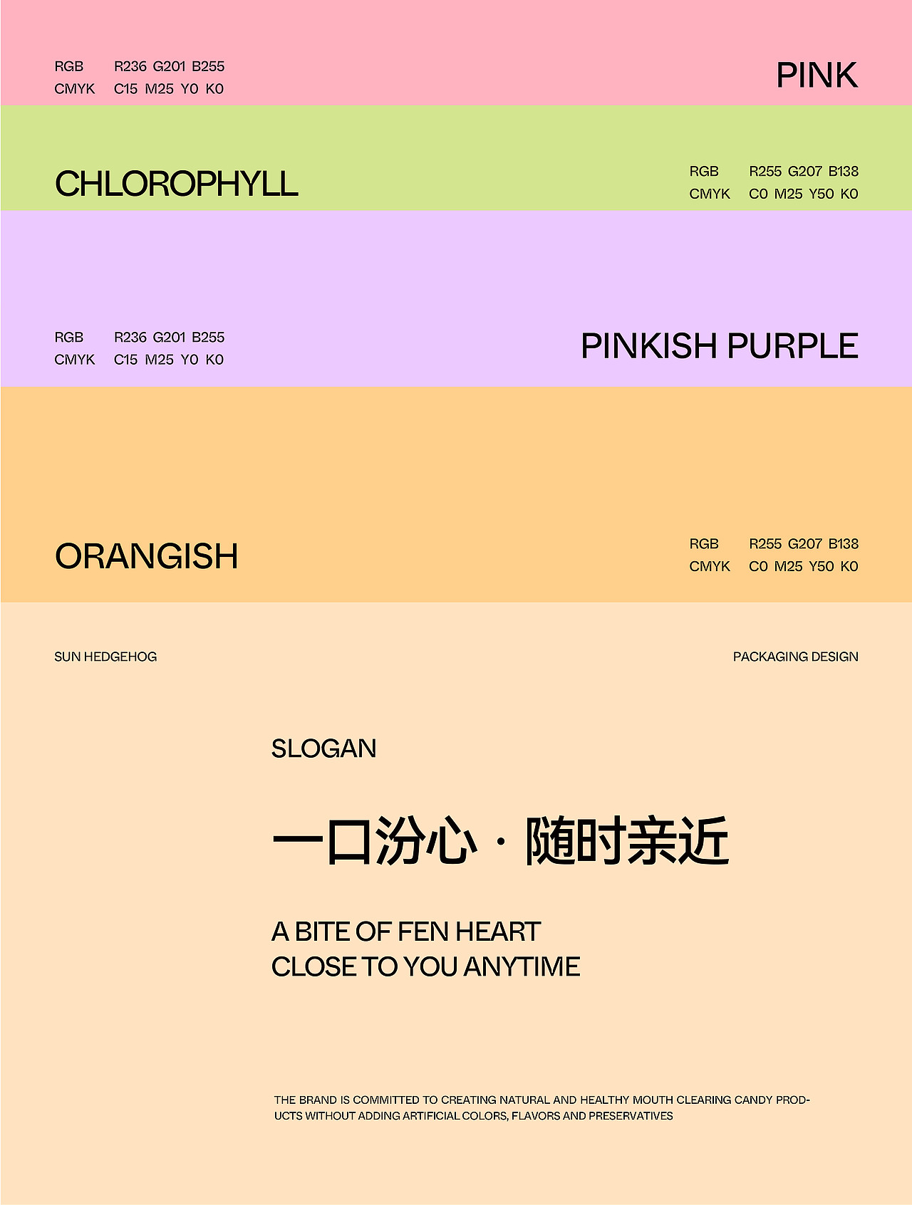 清口糖包装设计