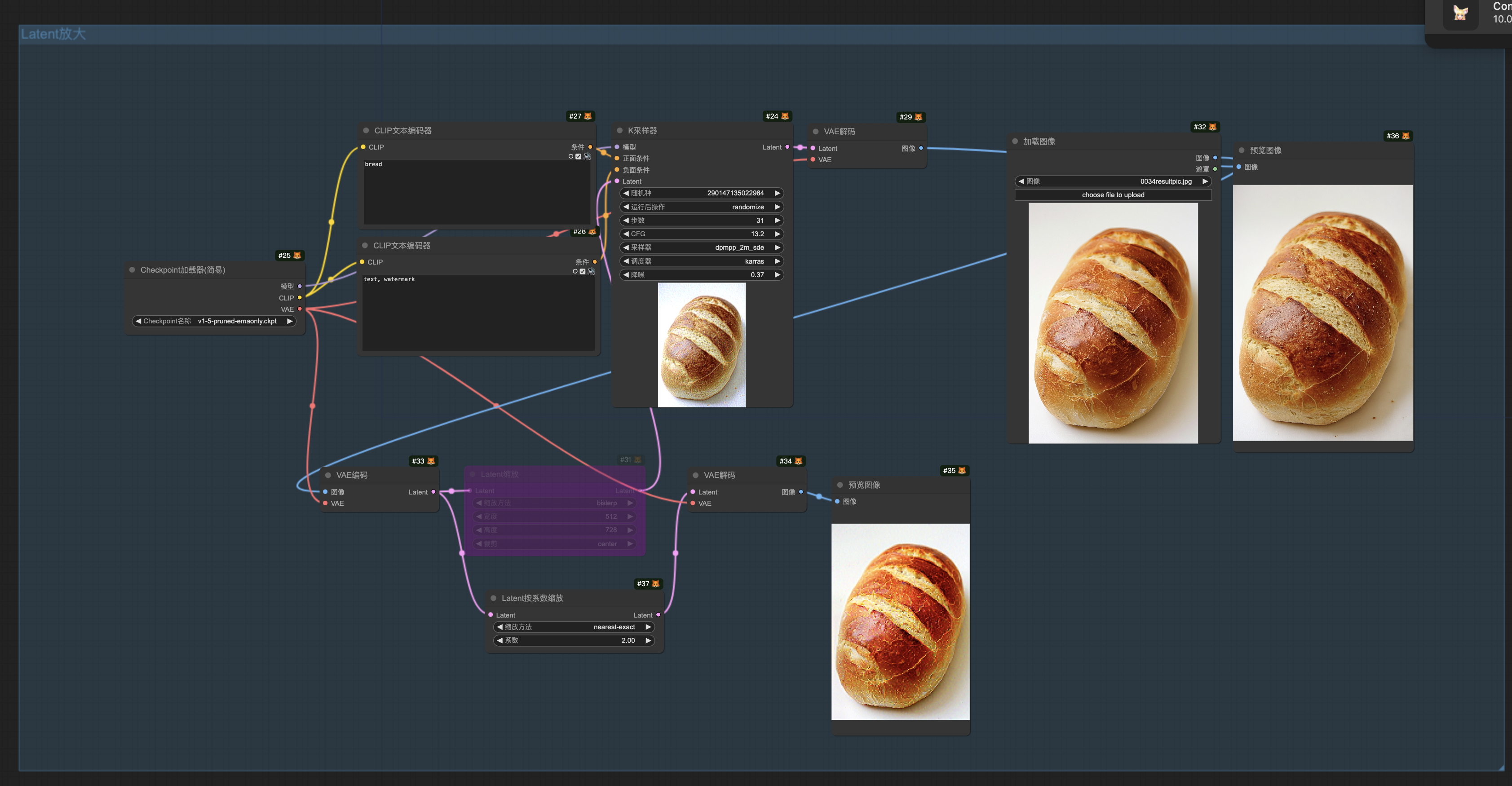 核心节点解析｜Latent大法——打开图生图的神奇钥匙！