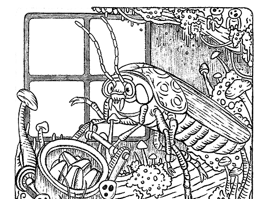 当山海经的怪兽走进现实－04（个人主页-ZNzA0NTMyODQ=） - 创作习作 - 站酷设计师孑孓逸士原创素材 - 站酷ZCOOL