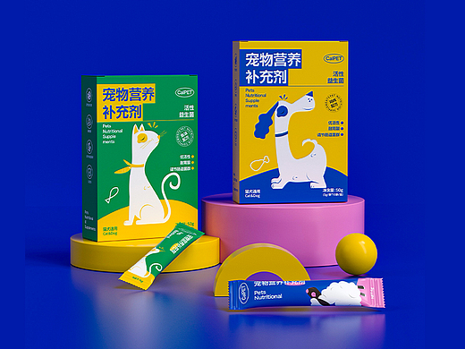 GAlpet—宠物营养补充剂包装设计
