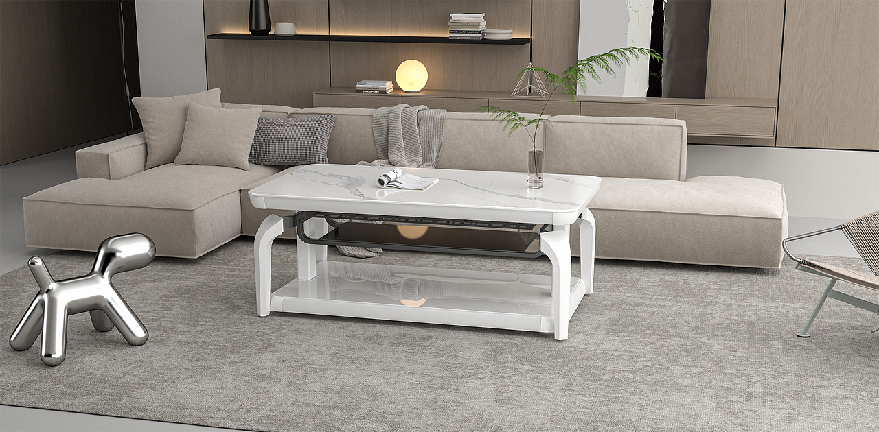 智能茶几居家场景图c4d动画（图ZMzc3NTgwOTIw） - 场景 - 站酷设计师设计师速水原创素材 - 站酷ZCOOL