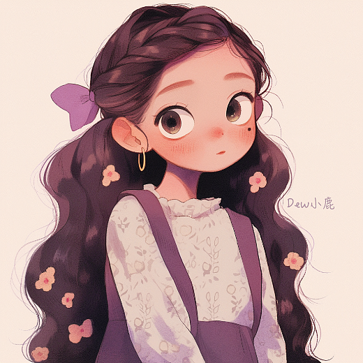 一組AI插畫(huà)少女頭像（圖ZMzc3NTgxNTcy） - AI作品 - 站酷設(shè)計(jì)師小鹿dew原創(chuàng)素材 - 站酷ZCOOL