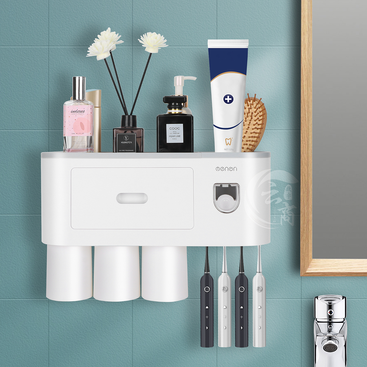 亚马逊图片拍摄/设计/精修——牙刷架