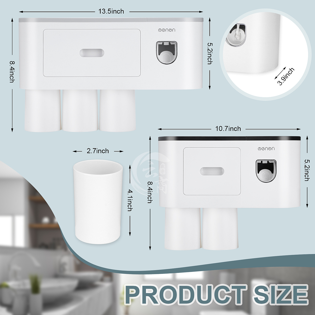 亚马逊图片拍摄/设计/精修——牙刷架
