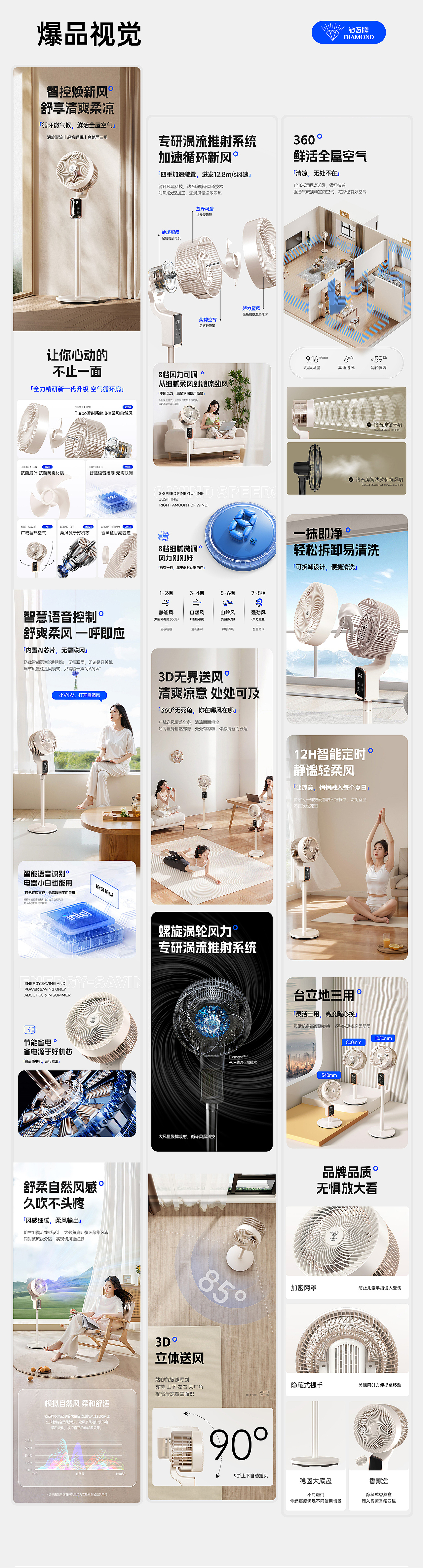 钻石牌 品牌超级体系视觉