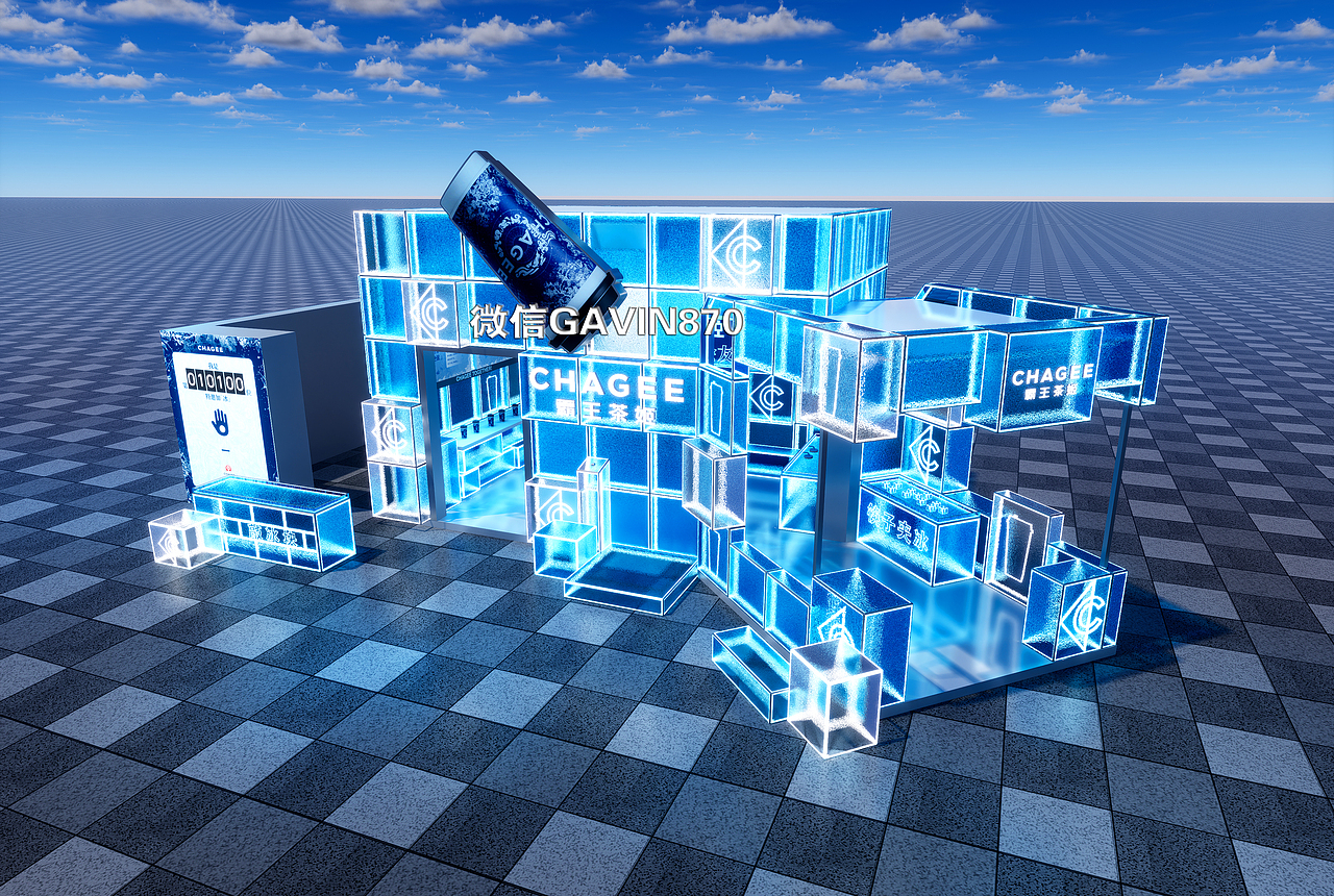 霸王茶姬重庆巨型冰屋设计（图ZMzc3NTkyNTI4） - 其他三维 - 站酷设计师Gavin华子原创素材 - 站酷ZCOOL