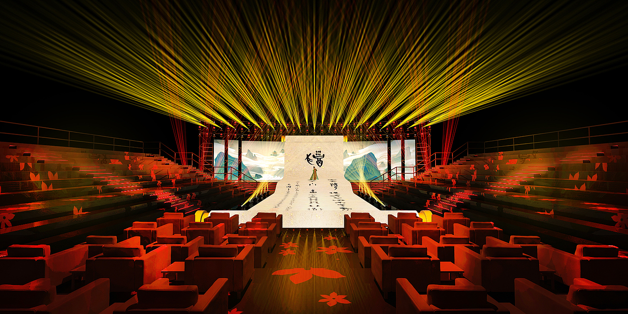 汉服节秀场舞美设计