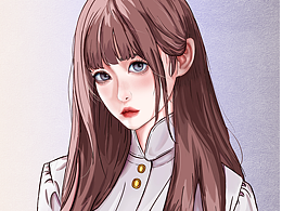 韩系小姐姐插画