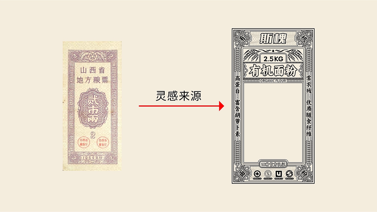 【斯槐】有机面粉包装设计