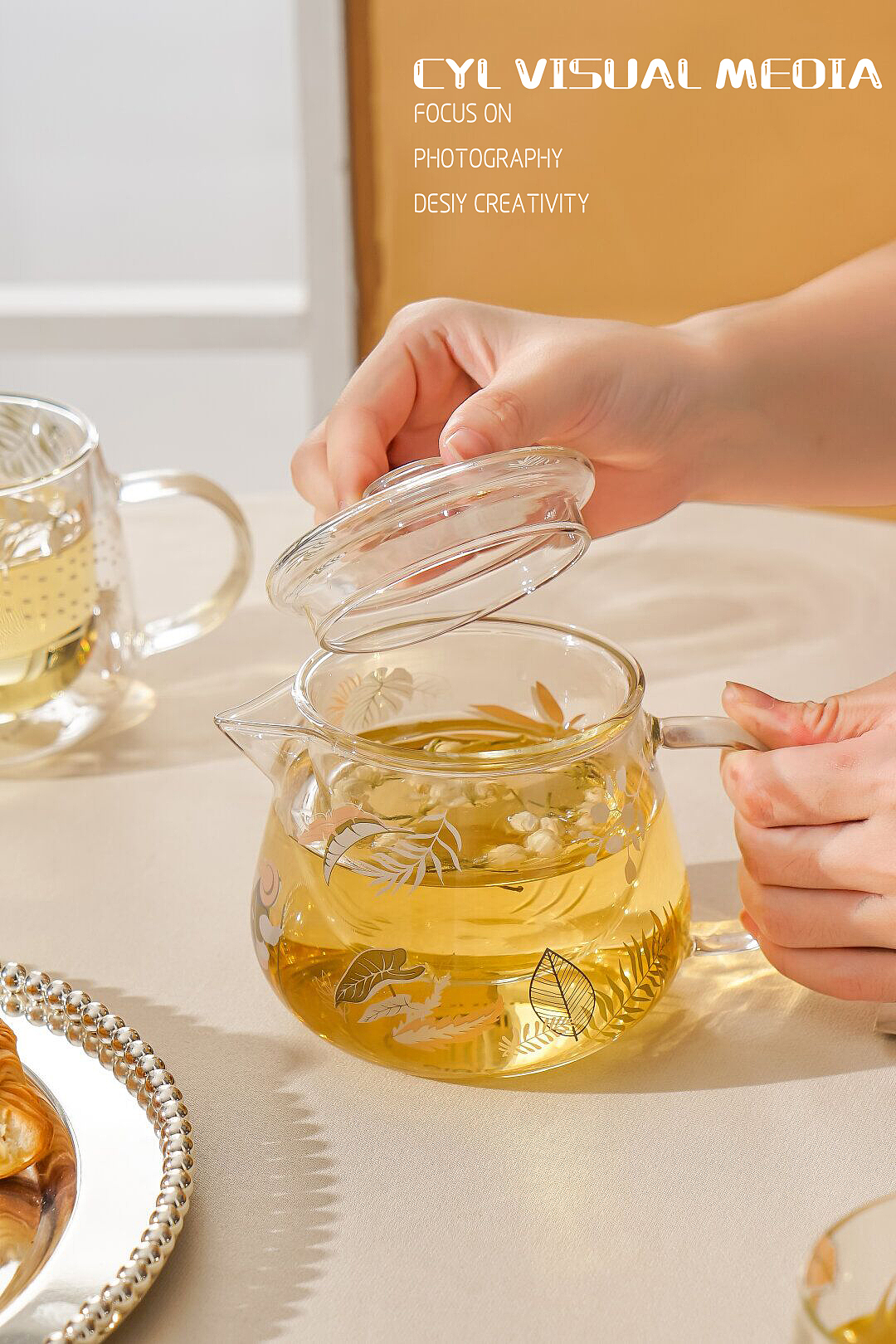 产品拍摄|玻璃茶具