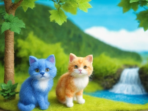 動(dòng)物的友誼（個(gè)人主頁-ZNzA0NTc2NzI=） - AI作品 - 站酷設(shè)計(jì)師貓貓米原創(chuàng)素材 - 站酷ZCOOL