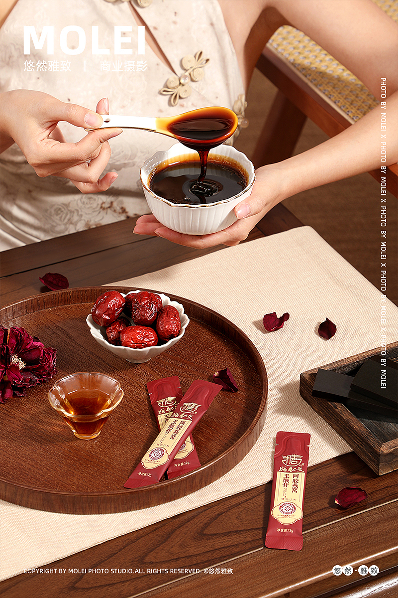 膳动美|阿胶燕窝玉颜膏|产品摄影|滋养（图ZMzc3NjE4OTgw） - 产品摄影 - 站酷设计师默雷Molei原创素材 - 站酷ZCOOL