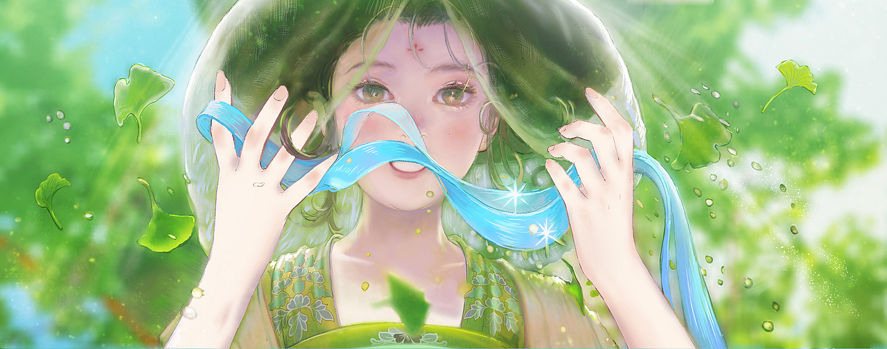 《辰色 • 中国十二色》之 ❁ 亥时 • 月白（图ZMzc3NjIyOTUy） - 绘本 - 站酷设计师李若绮酿造原创素材 - 站酷ZCOOL