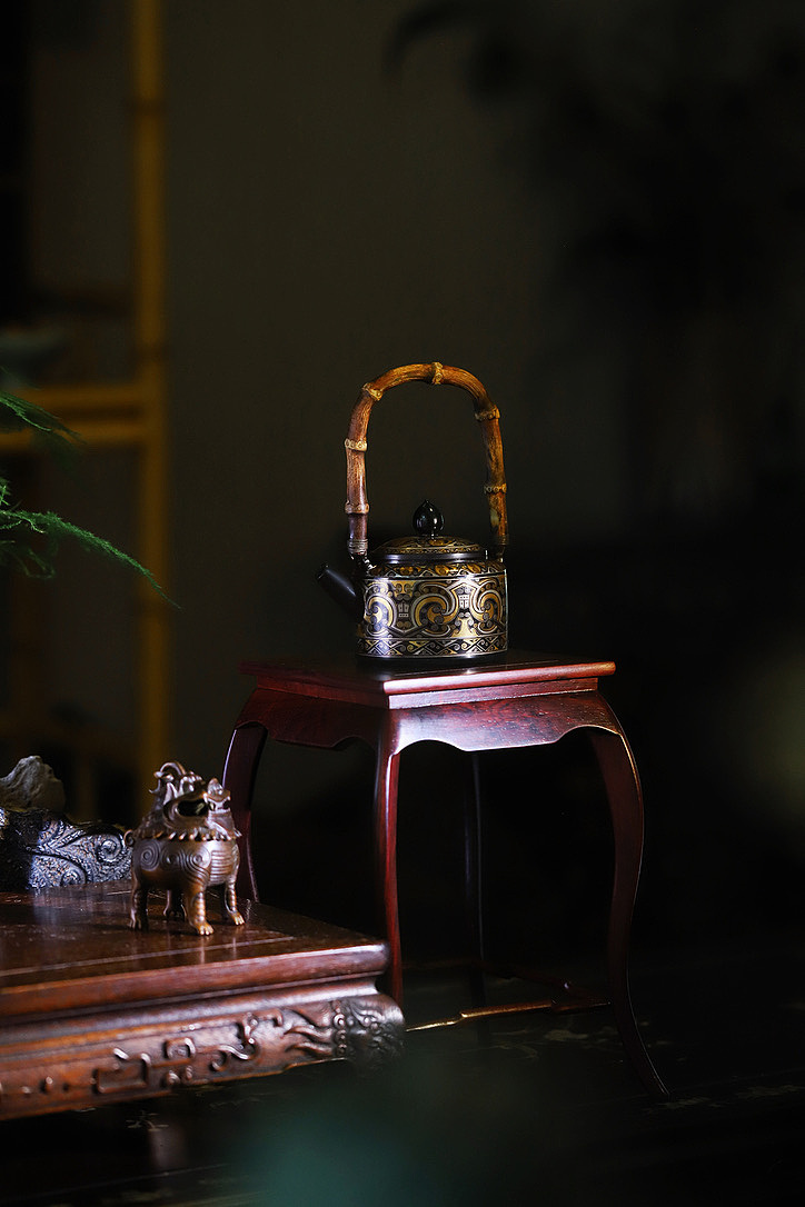 非遗·金银错|爱茶之人的提梁壶