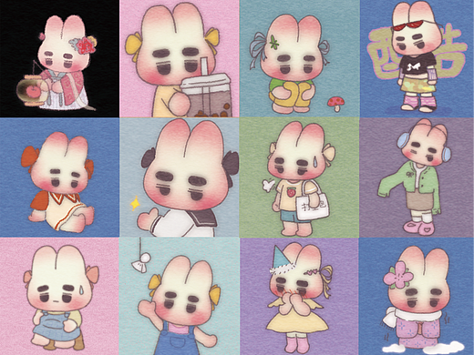 粗莓兔的换装Play~