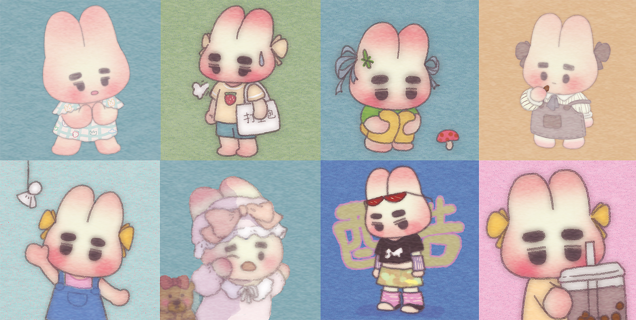 粗莓兔的换装Play~