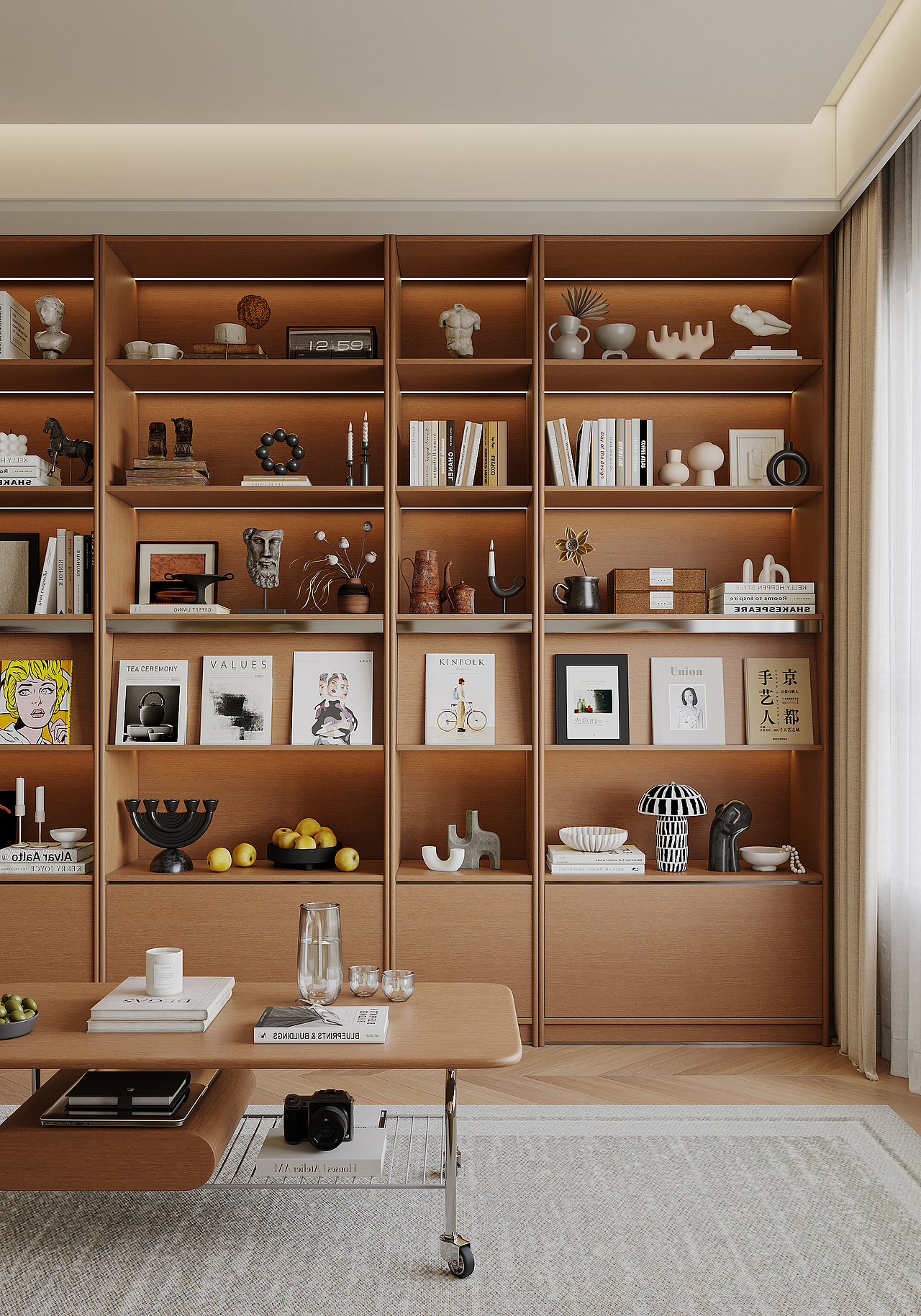 近期渲染|现代中古风