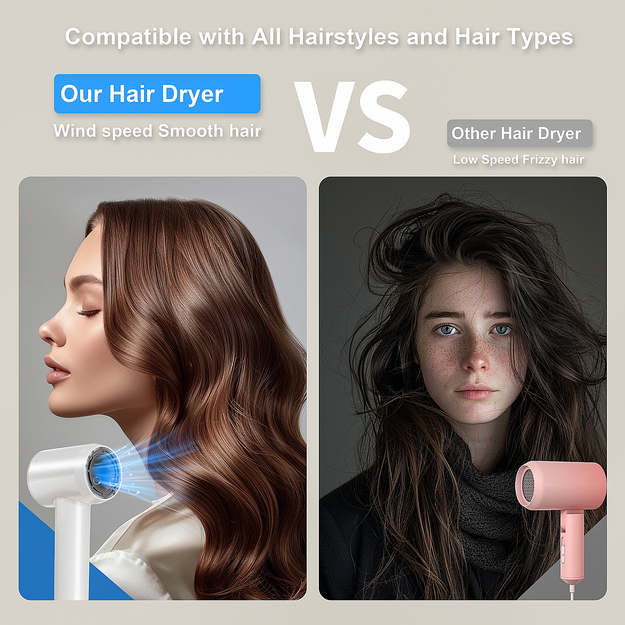 5x Professional High-Speed Hair Dryer（图ZMzc3NjM5ODY4） - 海报 - 站酷设计师表情传承原创素材 - 站酷ZCOOL