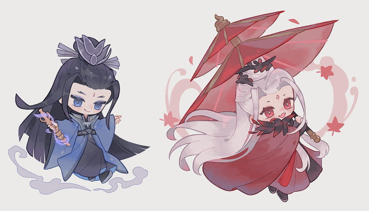 长月烬明Q版人物