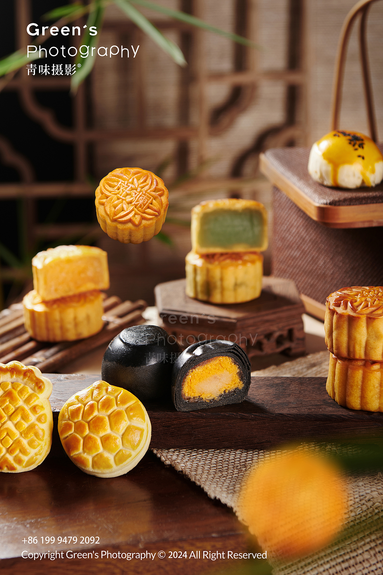 新中式风格的商业人像外