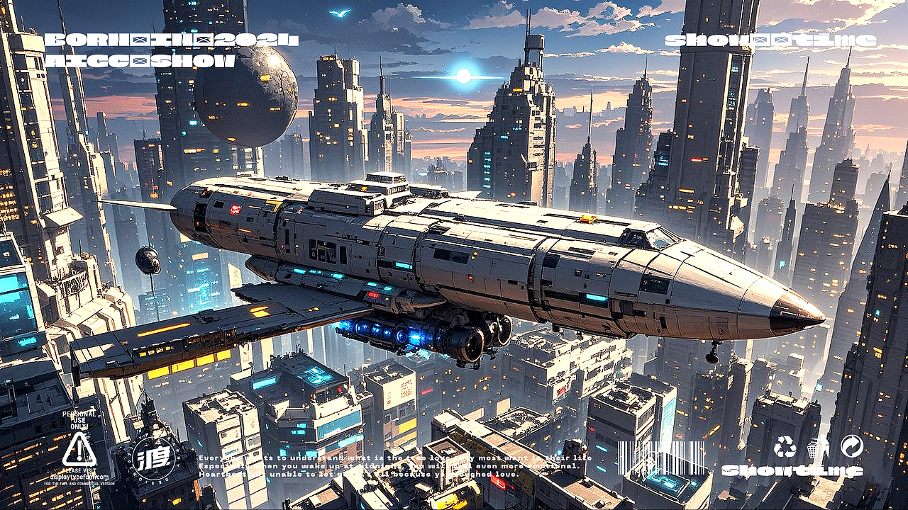 【AIGC&AI插画】-未来世界系列商业插画探索