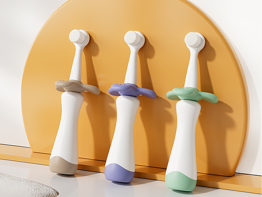 儿童牙刷/3D效果图