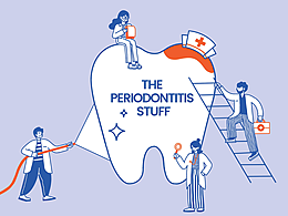南方醫(yī)院-牙周炎科普插畫手冊