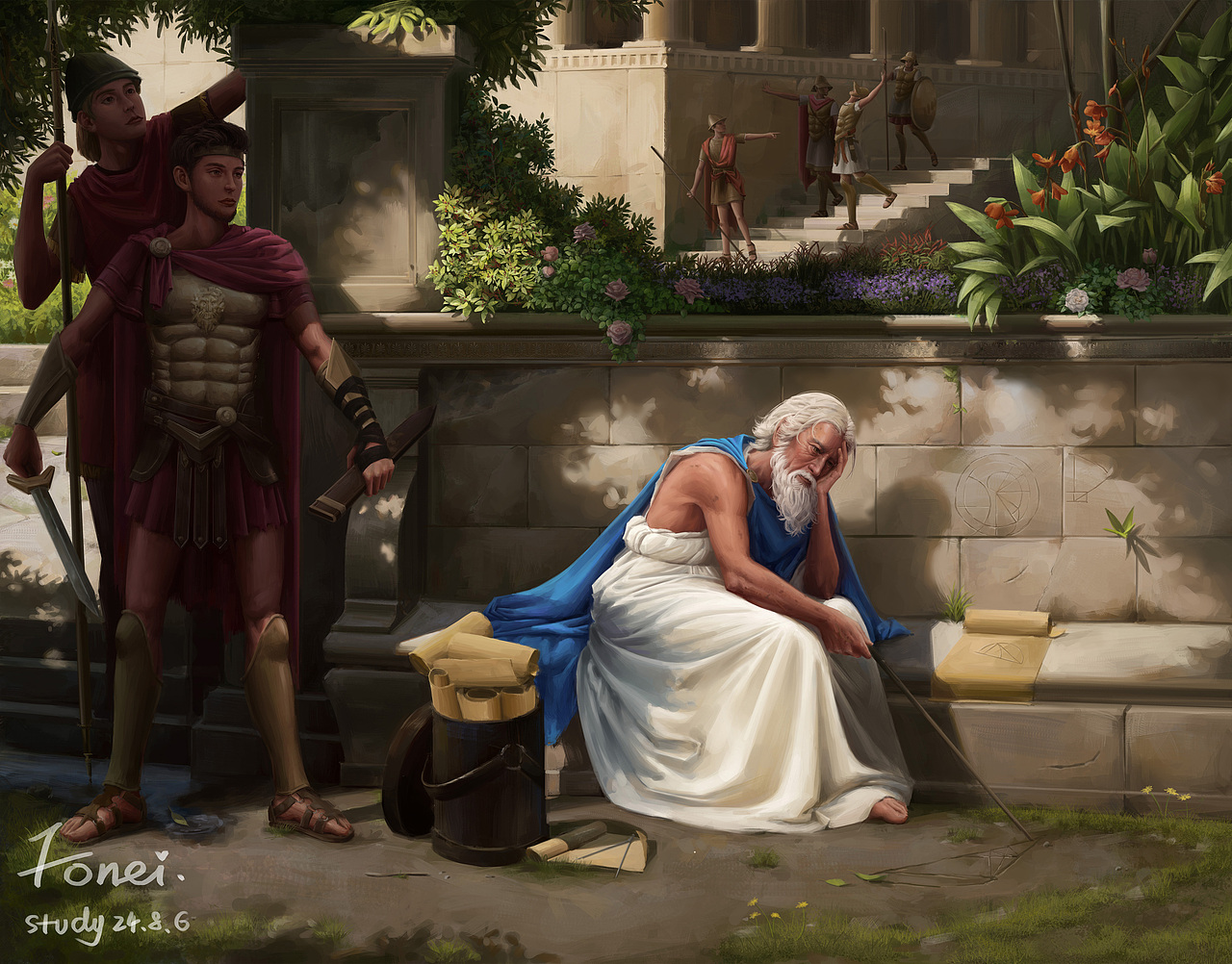 半创作/临摹/偏色练习