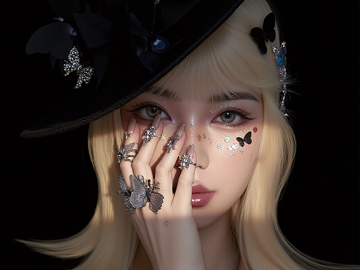 FLUX女生摄影lora
