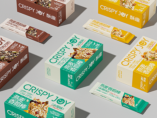CRISPY JOY I 酥趣包装设计（个人主页-ZNzA0NjYxNTY=） - 包装 - 站酷设计师CHAOSM_Studio原创素材 - 站酷ZCOOL