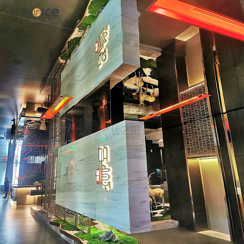 镜面不锈钢蜂窝板吊顶