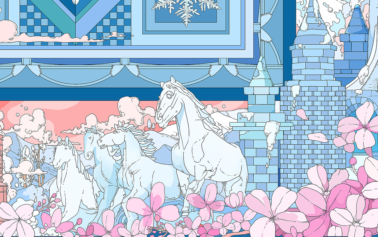 黑龙江省城市建筑及地方文化元素系列插画与丝巾设计(图ZMzc3Njk2MzEy) - 商业插画 - 站酷设计师ZBC_BETTER原创素材 - 站酷ZCOOL