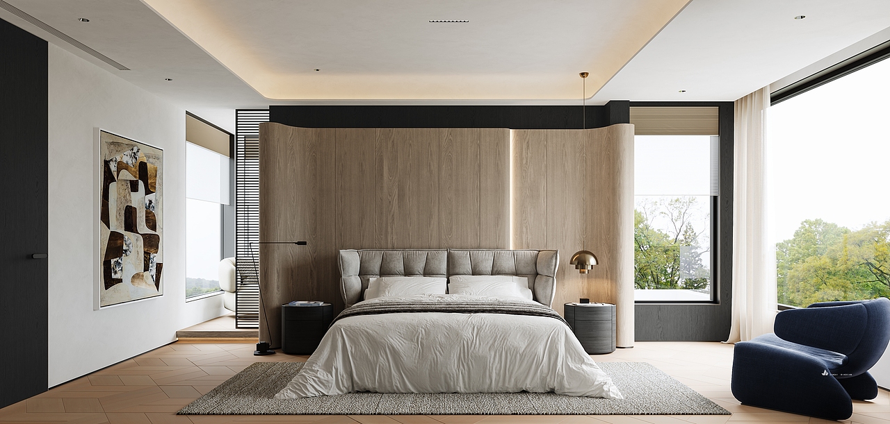 意式现代（图ZMzc3Njk2NzM2） - 家装设计 - 站酷设计师金该效果图官方账原创素材 - 站酷ZCOOL