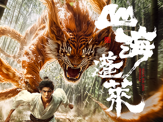 AIGC奇幻短剧《山海蓬莱》